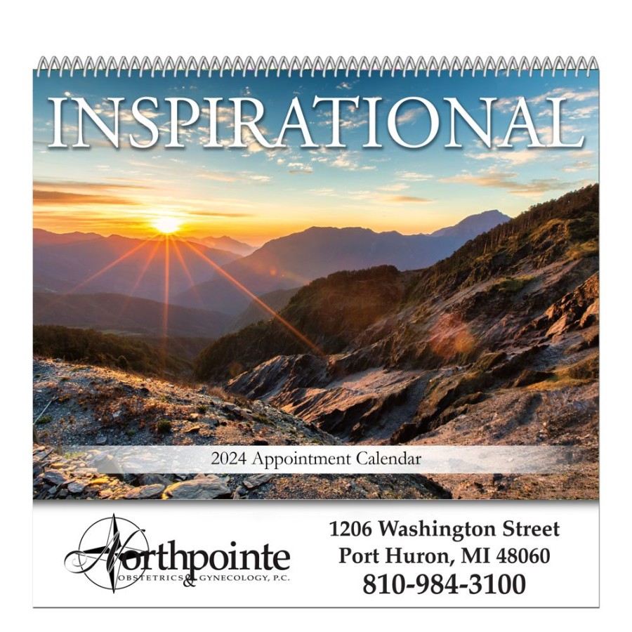 Office CPS/Keystone | Sbc103 - Inspirational Spiral Bound Wall Calendar