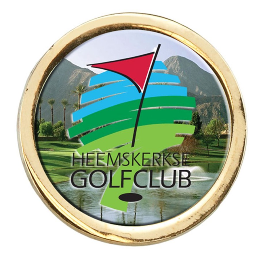 Sports CPS/Keystone | 0641 - Domed Ball Marker Gold