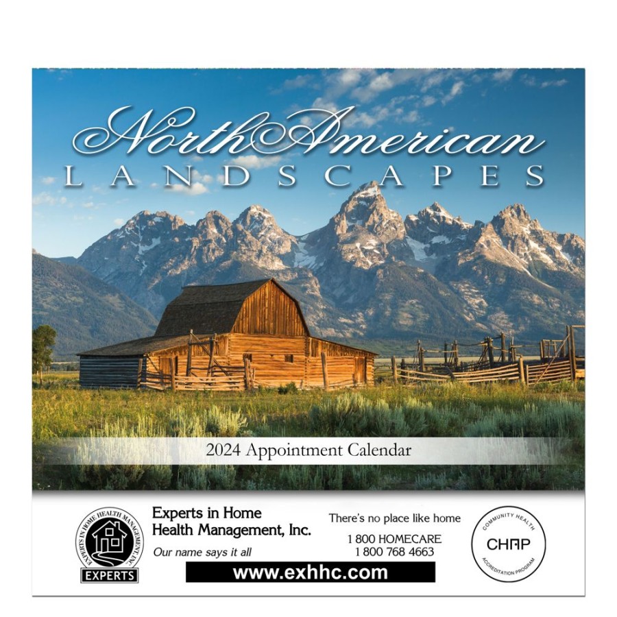 Office CPS/Keystone | Swc101 - Landscapes Of North America Stapled Wall Calendar