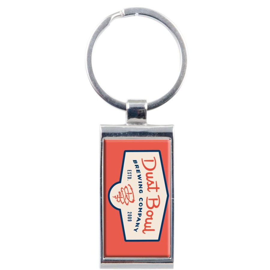 Key Tags CPS/Keystone | 0120 - The Wave Die Cast Metal Domed Key Tag