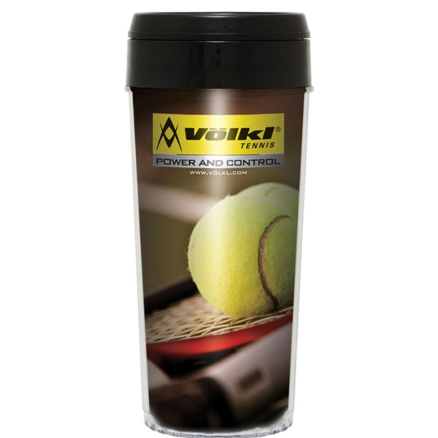 Drinkware CPS/Keystone | 0356 - 16Oz Elite Insert Insulated Tumbler Clear With Black Lid.