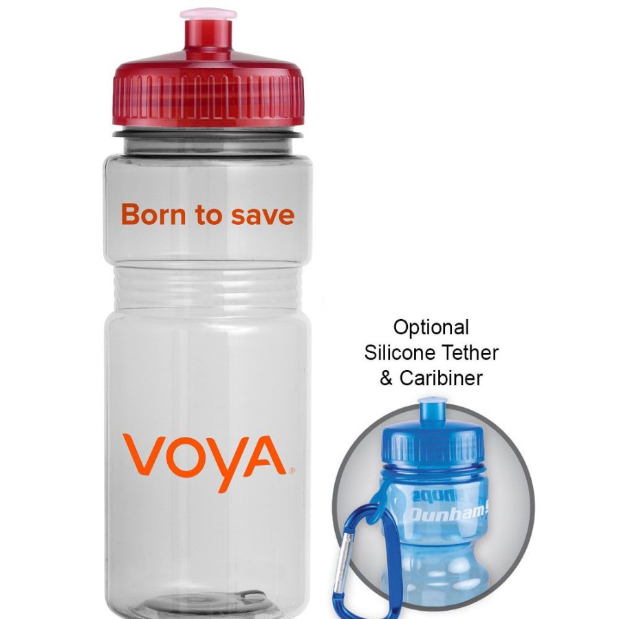 Drinkware CPS/Keystone | 0402 - 20Oz Translucent Recreation Bottle With Push Pull Lid