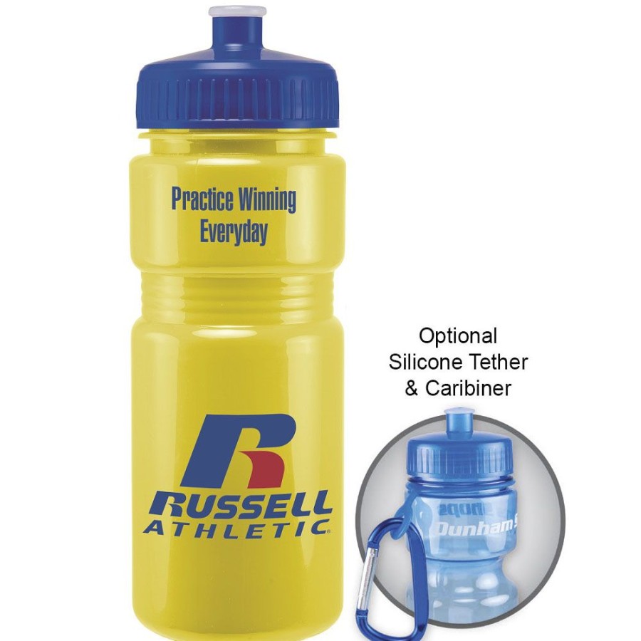 Drinkware CPS/Keystone | 0377 - 20Oz Solid Recreation Bottle With Push Pull Lid