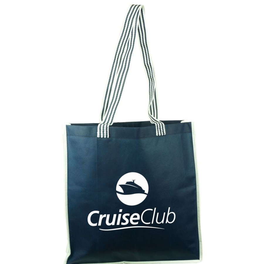 Bags CPS/Keystone | Tb109 - Cruiser Tote Bag With Striped Terylene Handles