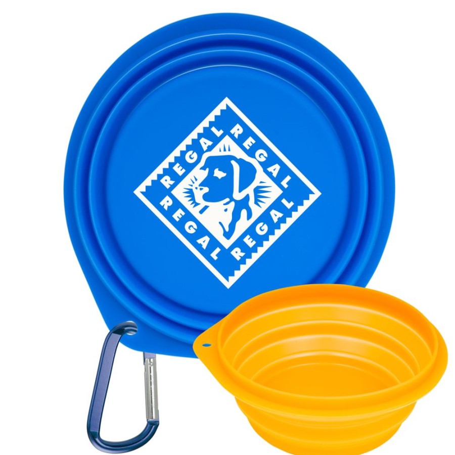 Pet Products CPS/Keystone | 0907 - Collapsible Pet Bowl With 2" Carabiner