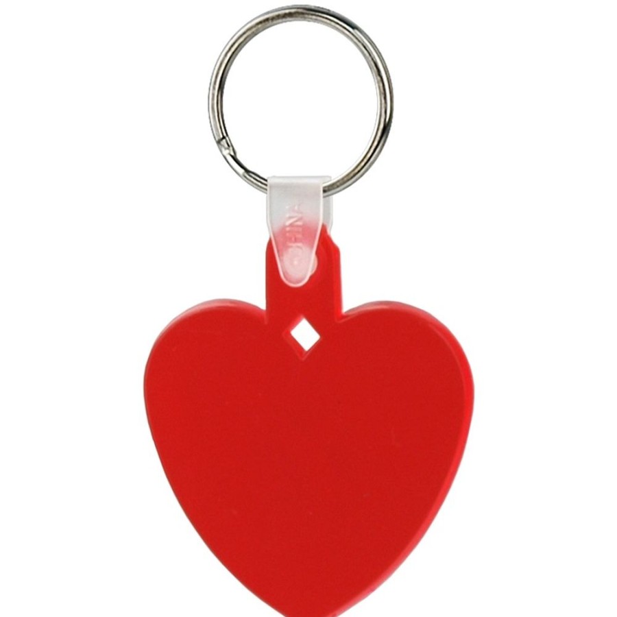 Key Tags CPS/Keystone | 2106 - Heart Soft Keytag