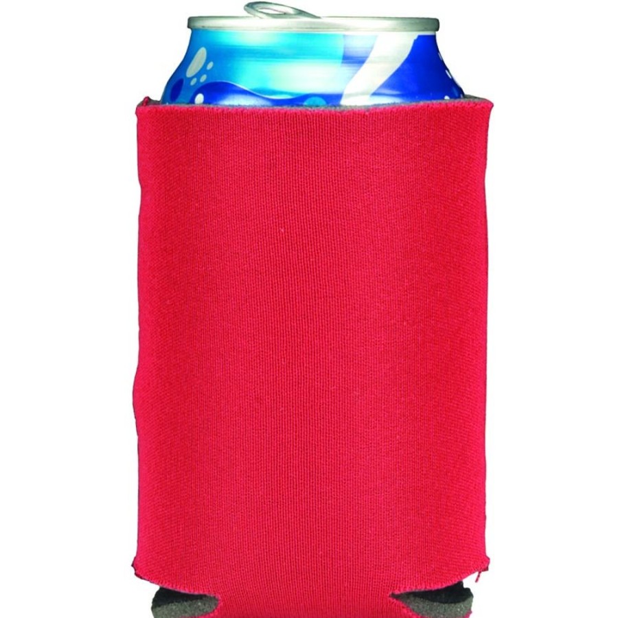 Drinkware CPS/Keystone | 0346S - Folding Foam Can Cooler 2 Sided Imprint