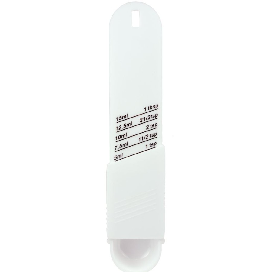 Household Items CPS/Keystone | 0802 - Adjustable Measuring Spoon White