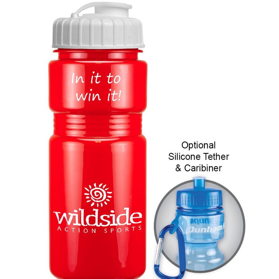 Drinkware CPS/Keystone | 0378 - 20Oz Solid Recreation Bottle With Flip Top Lid