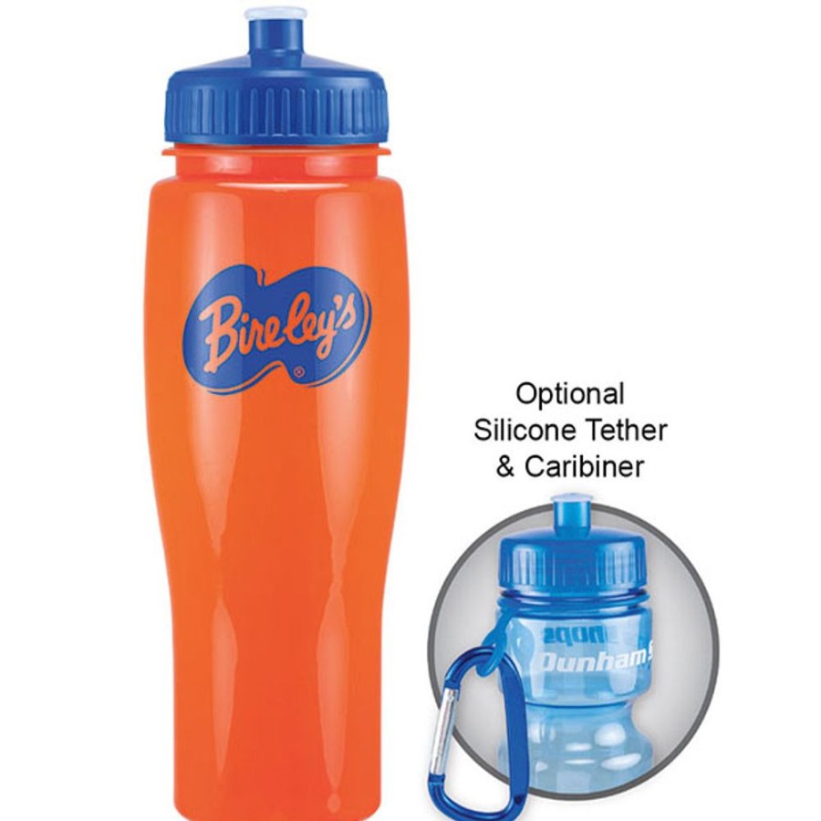 Drinkware CPS/Keystone | 0373 - 24Oz Contour Bottle With Push Pull Lid