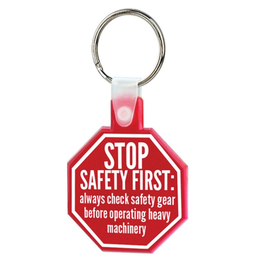 Key Tags CPS/Keystone | 2136 - Stop Sign Soft Keytag